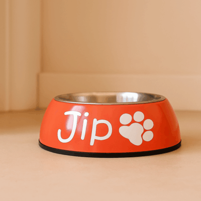 Voerbak voor hond of kat – Rood