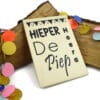 verjaardagkaart hieper de piep hoera