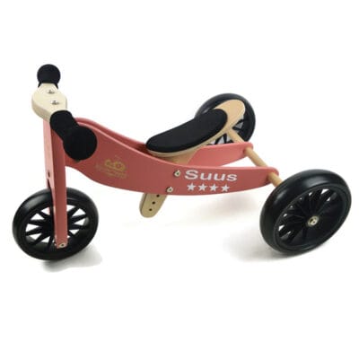 2-in-1 Loopfiets Pink - mini