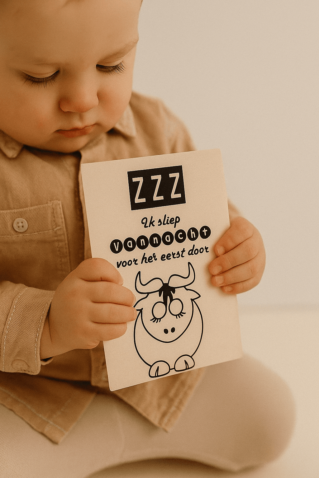 houten mijlpaalkaart doorslapen